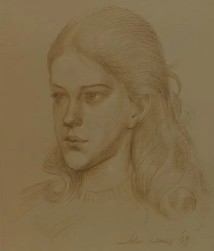 LINNER, John - Portrait of Young Woman Image 1++