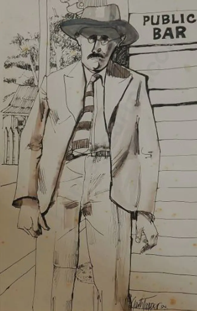 TAPPER, Garth (1927-1999) - Public Bar Image 1++