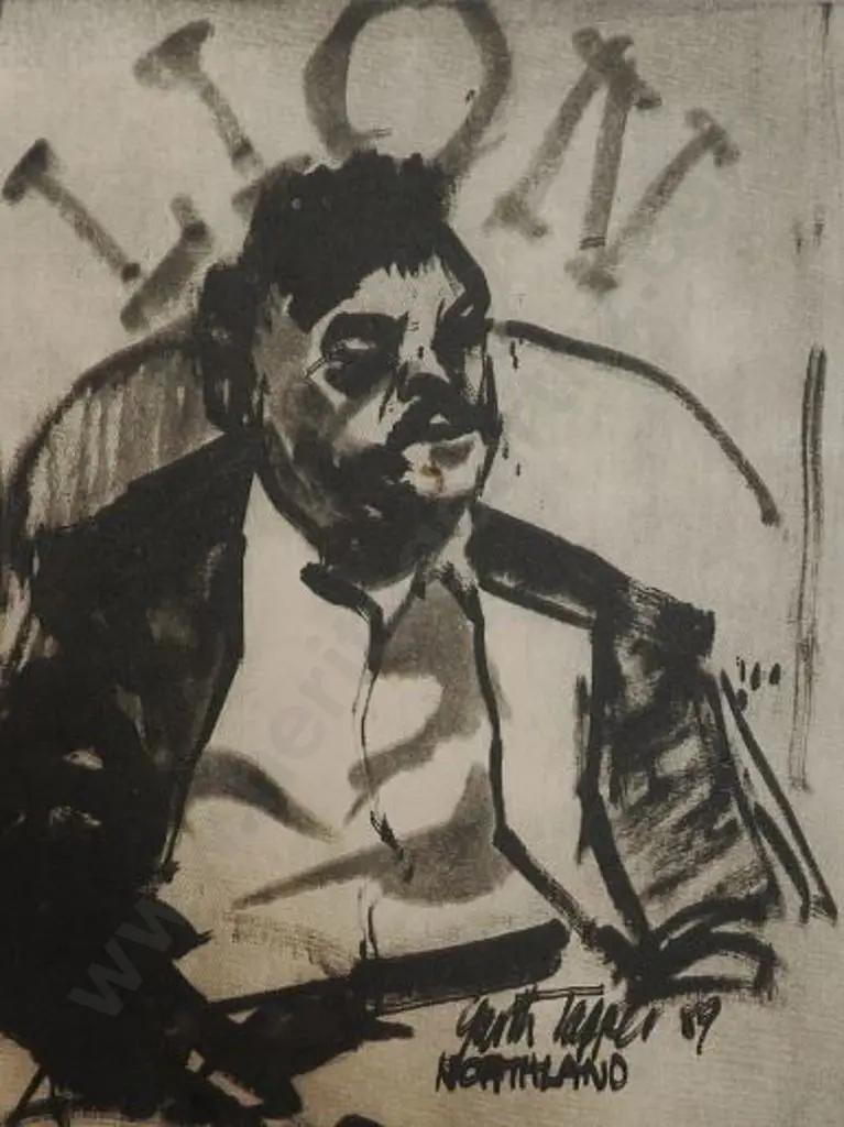 TAPPER, Garth (1927-1999) - Man at Pub Image 1++