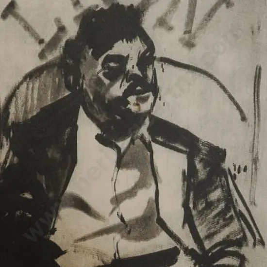 TAPPER, Garth (1927-1999) - Man at Pub
