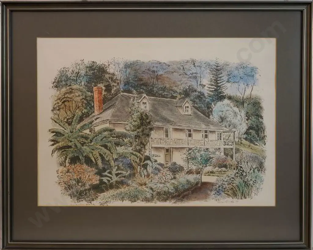ARNOLD, Peter (Active 1970s/80s) - Pompallier House, Bay of Islands Image 1++