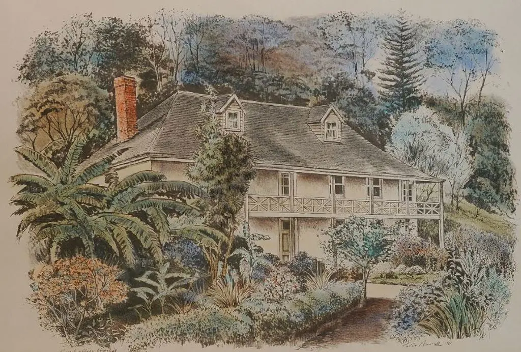 ARNOLD, Peter (Active 1970s/80s) - Pompallier House, Bay of Islands Image 1++