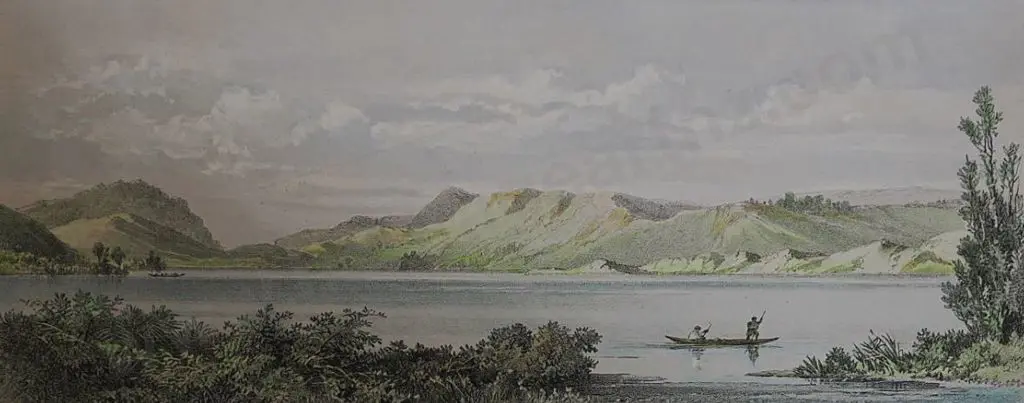 BARRAUD, Charles Decimus (1822-1897) - Lake Rotoiti Image 1++