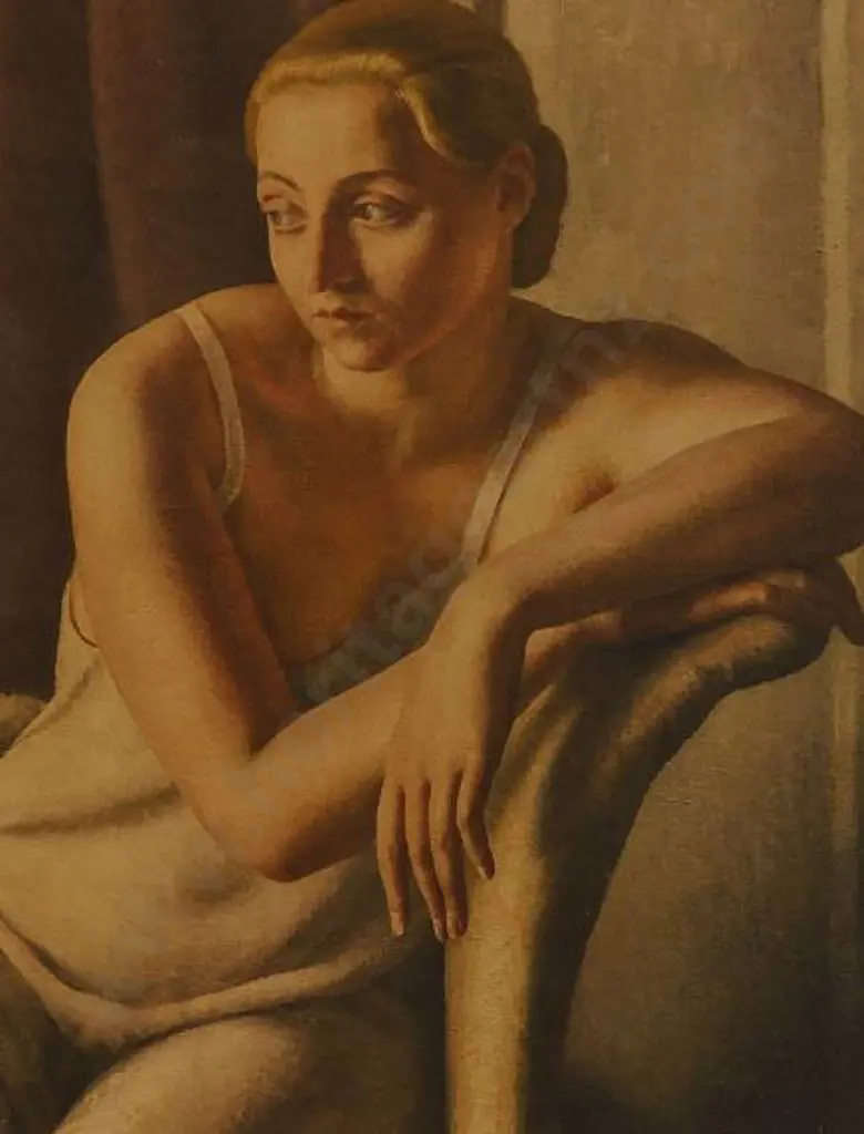 PROCTER, Dod (1892-1972) - Portrait of Eileen Mayo Image 1++