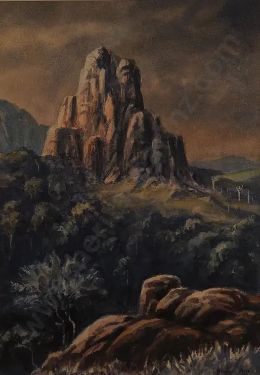 ARIS, Bernard (1887-1977) - Great Barrier Island, 1927 Image 1++