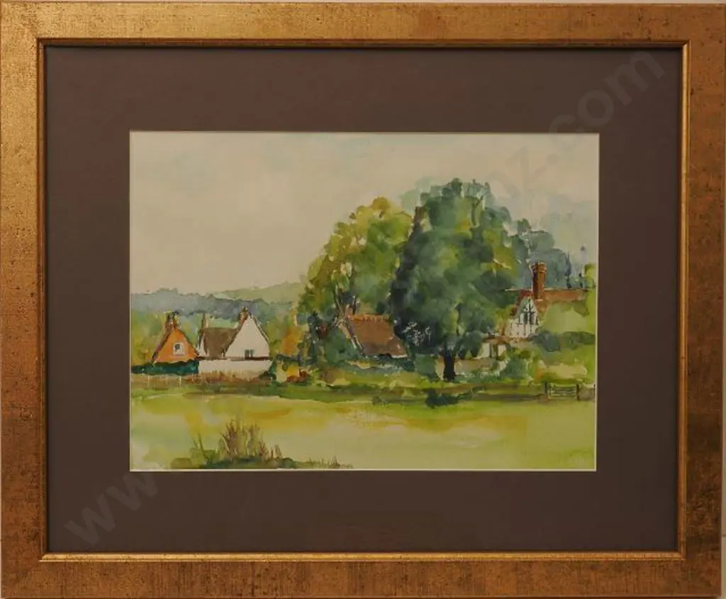 TURNEY, Patricia (1980s-90s) - English Village Image 1++