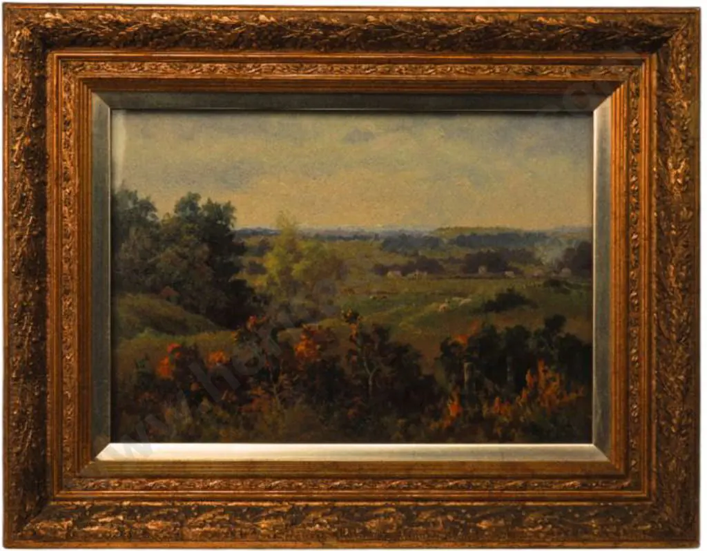 HOWORTH, Charles Henry (1856-1945) - Wanganui from Belmont Links, c.1910 Image 1++