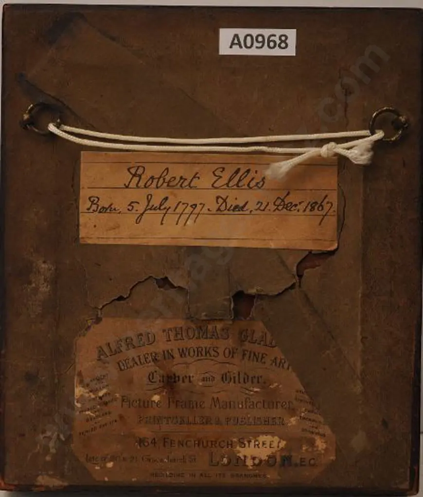 UNKNOWN Artist - Robert Ellis (1797-1867) Image 1++