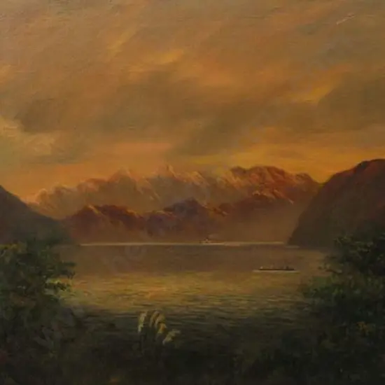 MADDEN, John McIntosh (1856-1923) - Lake Maramarua