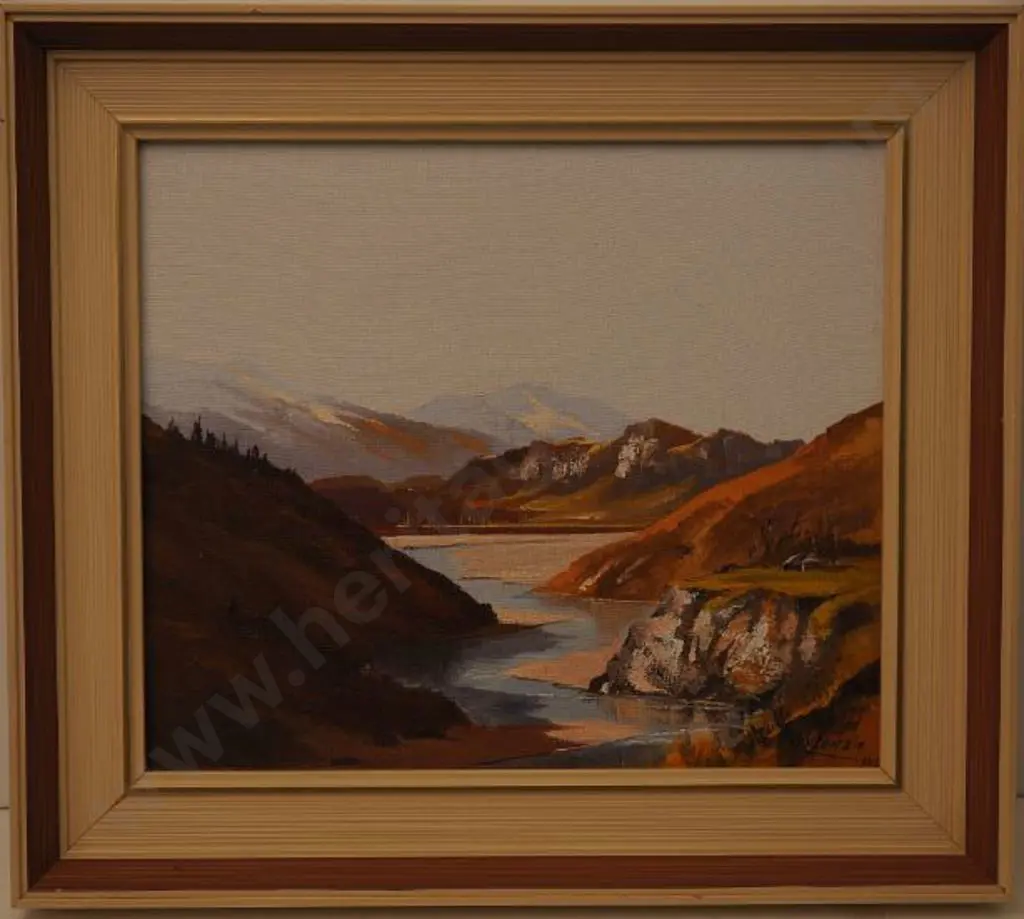 McKENZIE, Charles (1933-) - The Shotover River Image 1++