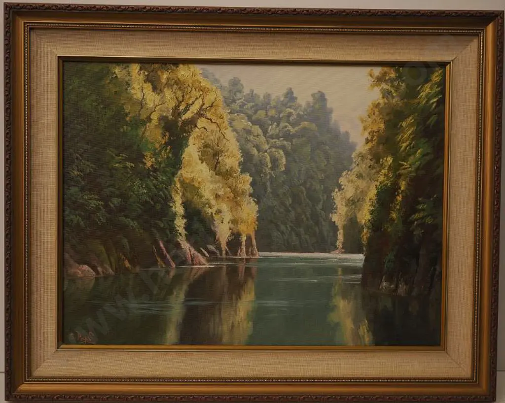 PAPPS, Ernest (1929-) - Whanganui River Image 1++
