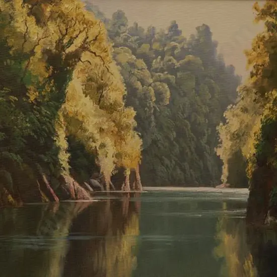 PAPPS, Ernest (1929-) - Whanganui River