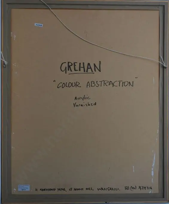 GREHAN, Joan (1920-2007) - Colour Abstraction Image 1++