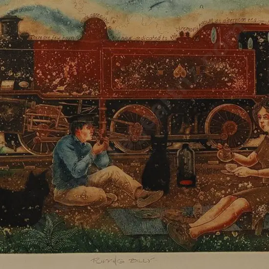 TRICKER, Gary (1938-2021) - Puffing Billy