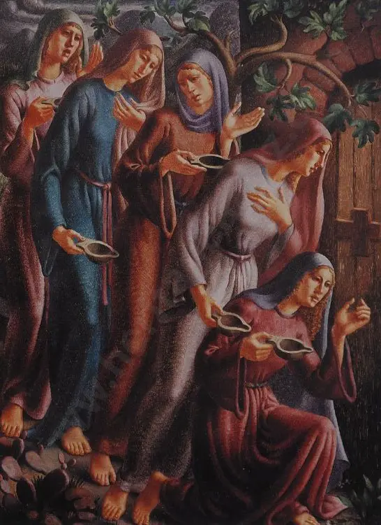 WHITE, Lois (1903-1984) - Foolish Virgins, 1947 Image 1++