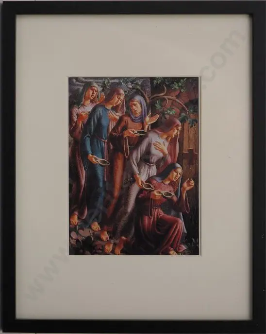 WHITE, Lois (1903-1984) - Foolish Virgins, 1947 Image 1++