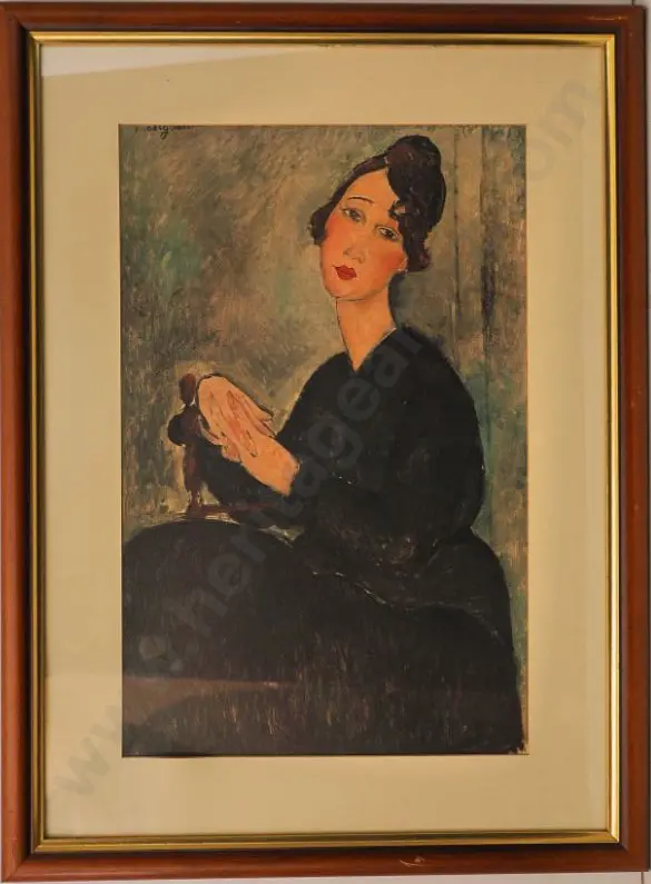 MODIGLIANI, Amedeo (1884-1920) - Portrait of Dedie (Odette Hayden), 1918 Image 1++