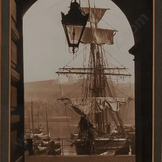 SUTCLIFFE, Frank (1853-1941) - Through the Station Doorway, 1895