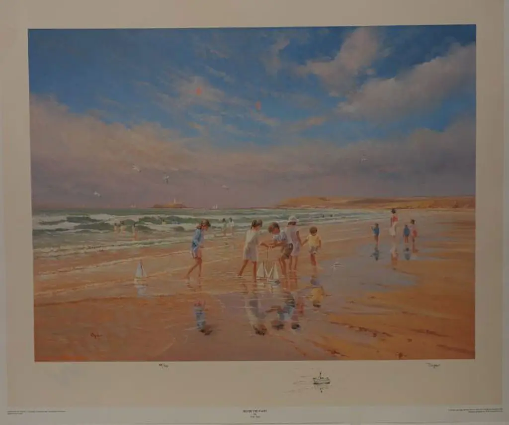 DYER, Ted (1940-) - Beside the Waves Image 1++