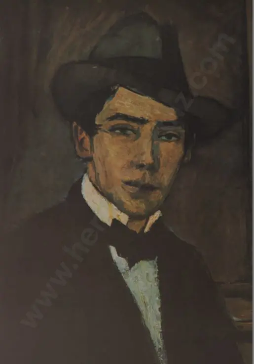 McINTYRE, Raymond (1879-1933) - Self Portrait Image 1++