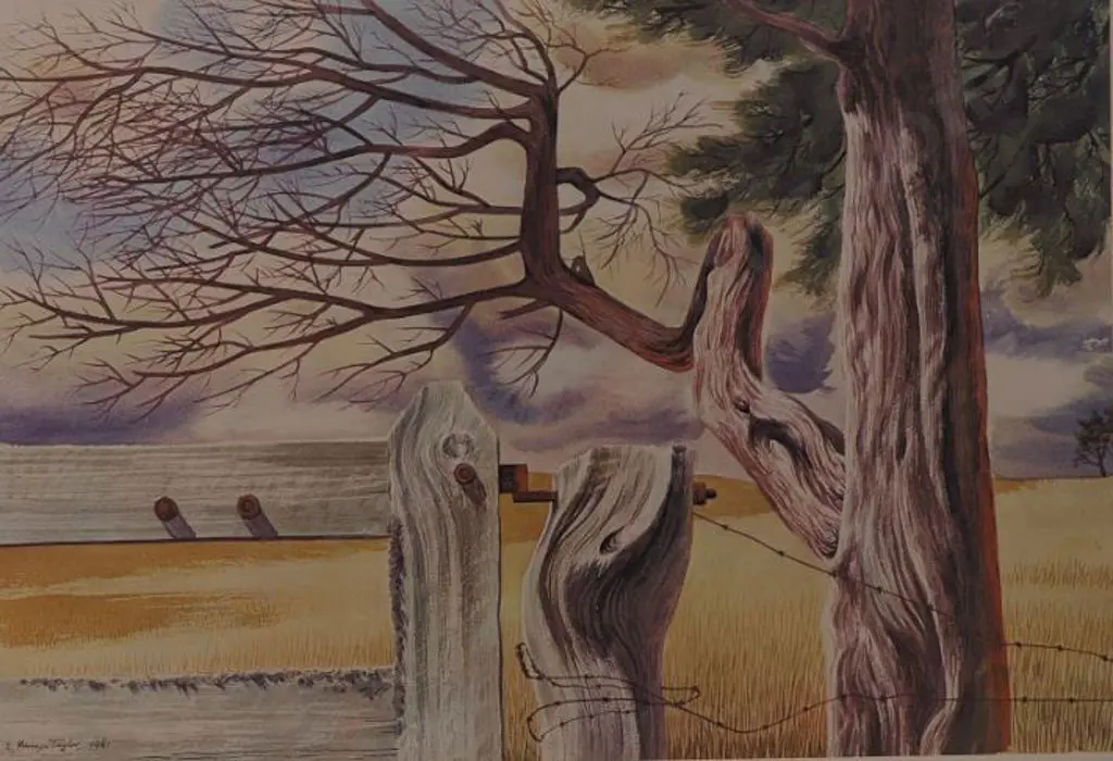 TAYLOR, E. Mervyn (1906-1964) - The Hay Paddock, 1961 Image 1++