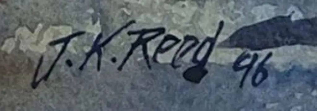 REED, J. Keith - French Village Scene, 1996 Image 1++