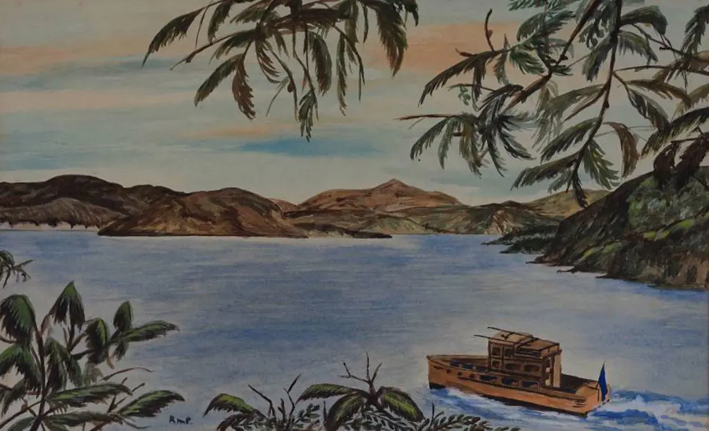 R. M. P. (Initials) - Lake Rotomahana, Rotorua Image 1++