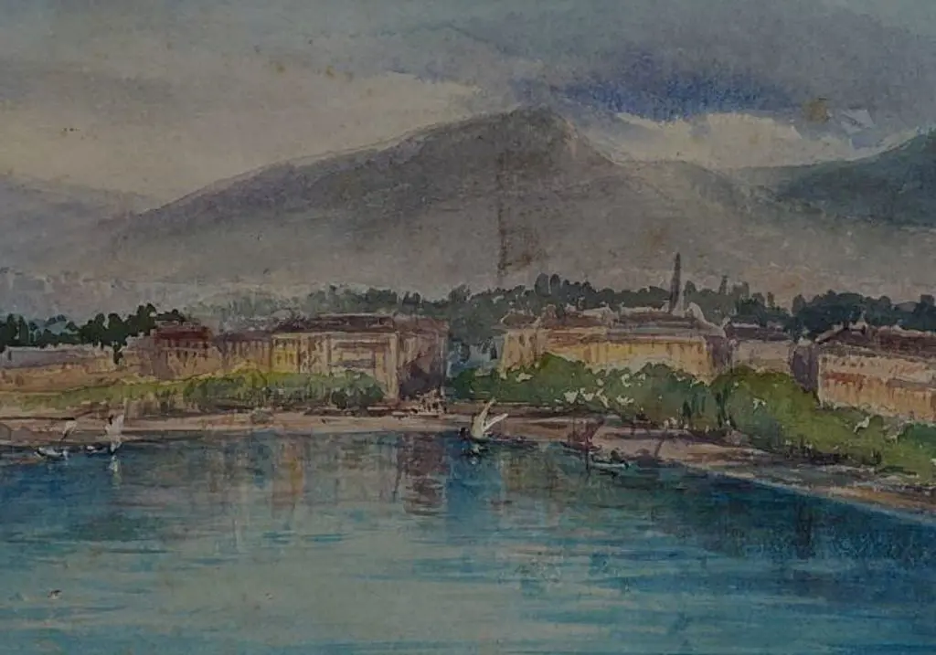 UNKNOWN Artist - Harbour Scene Image 1++