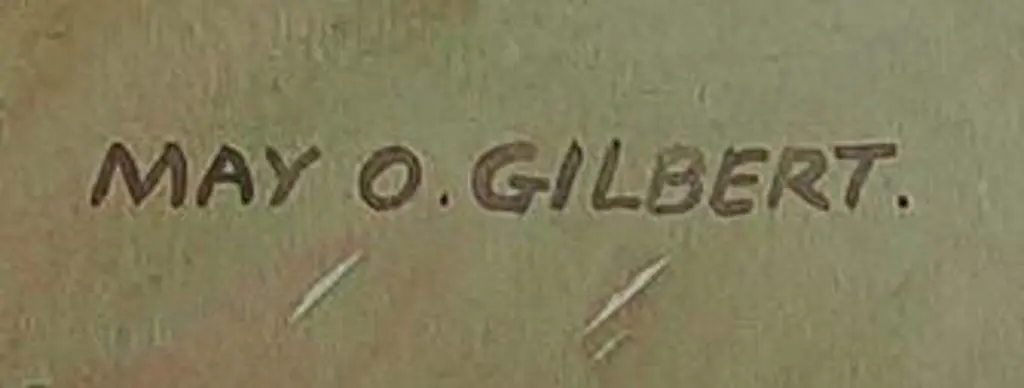 GILBERT, May (1901-1977) - Stream leading to Sea Image 1++