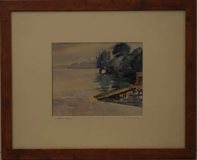 GILBERT, May (1901-1977) - Manukau Harbour Image 1++
