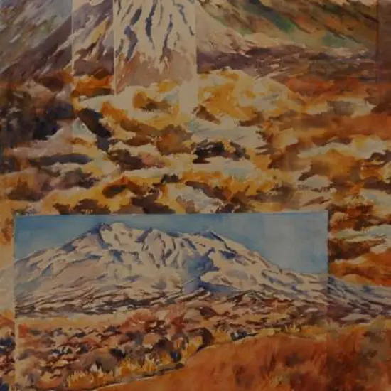 SCAIFE, Jeanette (Contemporary) - Beside the Desert Road