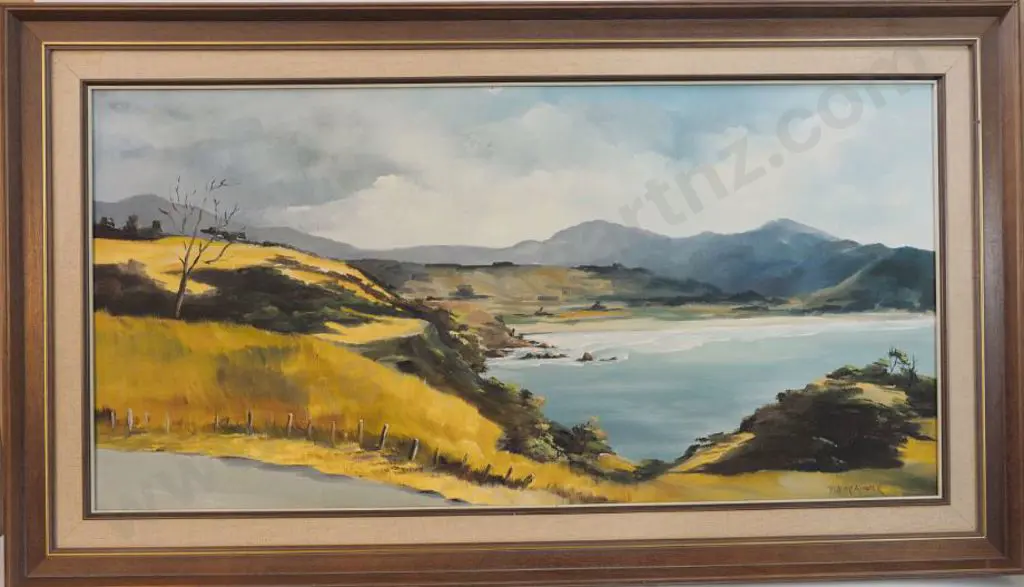 McALISTER, Olive (1932-2017) - Coastal Landscape Image 1++