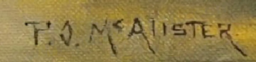 McALISTER, Olive (1932-2017) - Coastal Landscape Image 1++