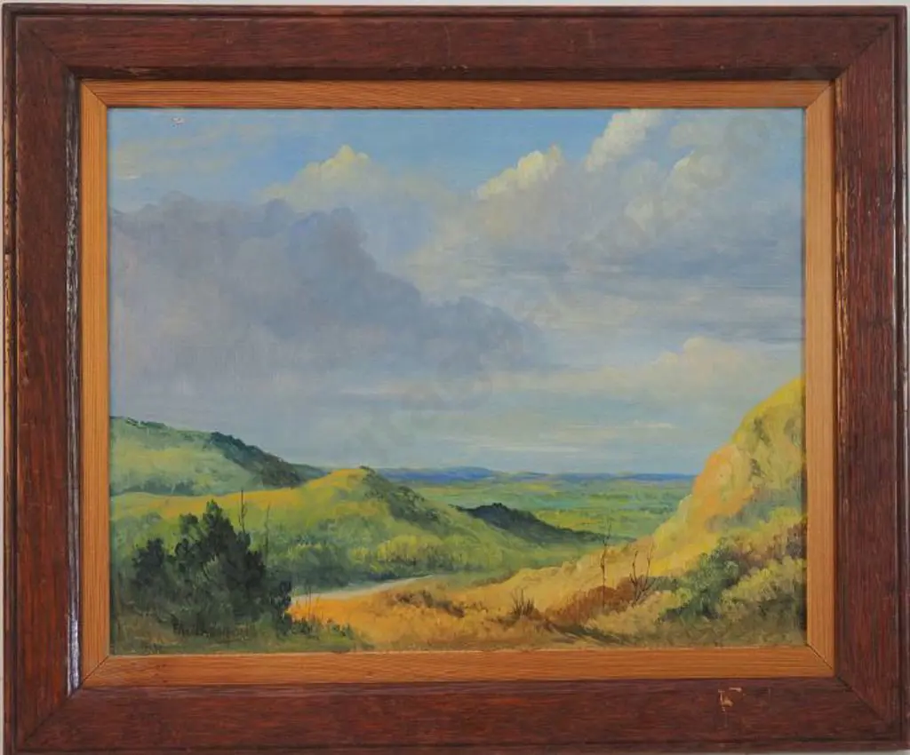 CARLTON, Rix (1890-1962) - New Zealand Countryside Image 1++