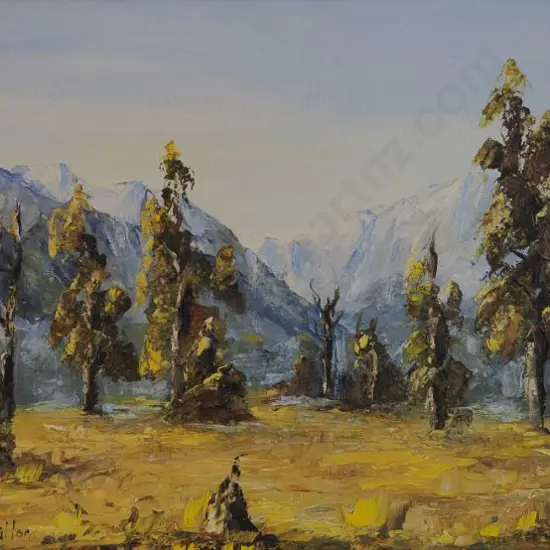 HAMILTON, Colleen (1930-1996) - Poerua Valley, Westland