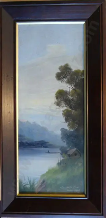 MAYCLAIR, J (1881-1956) - Waikato River Image 1++