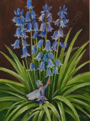 PAPPS, Ernest (1929-) - The Bluebell Fairy Image 1++