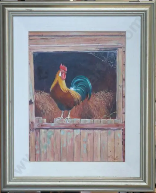 PAPPS, Ernest (1929-) - The Barn Door Image 1++