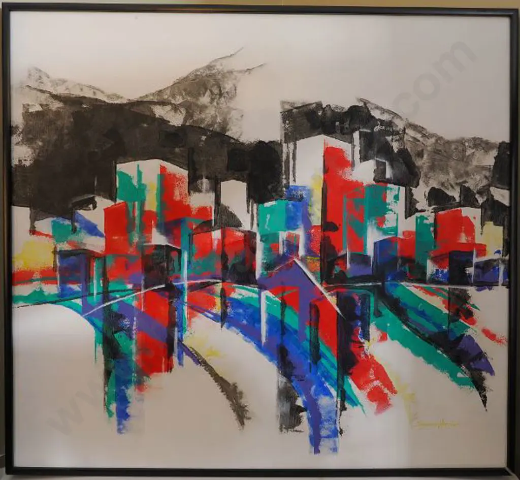 HERSCHELL, Suzanne (1970s-90s) - City Scape Image 1++