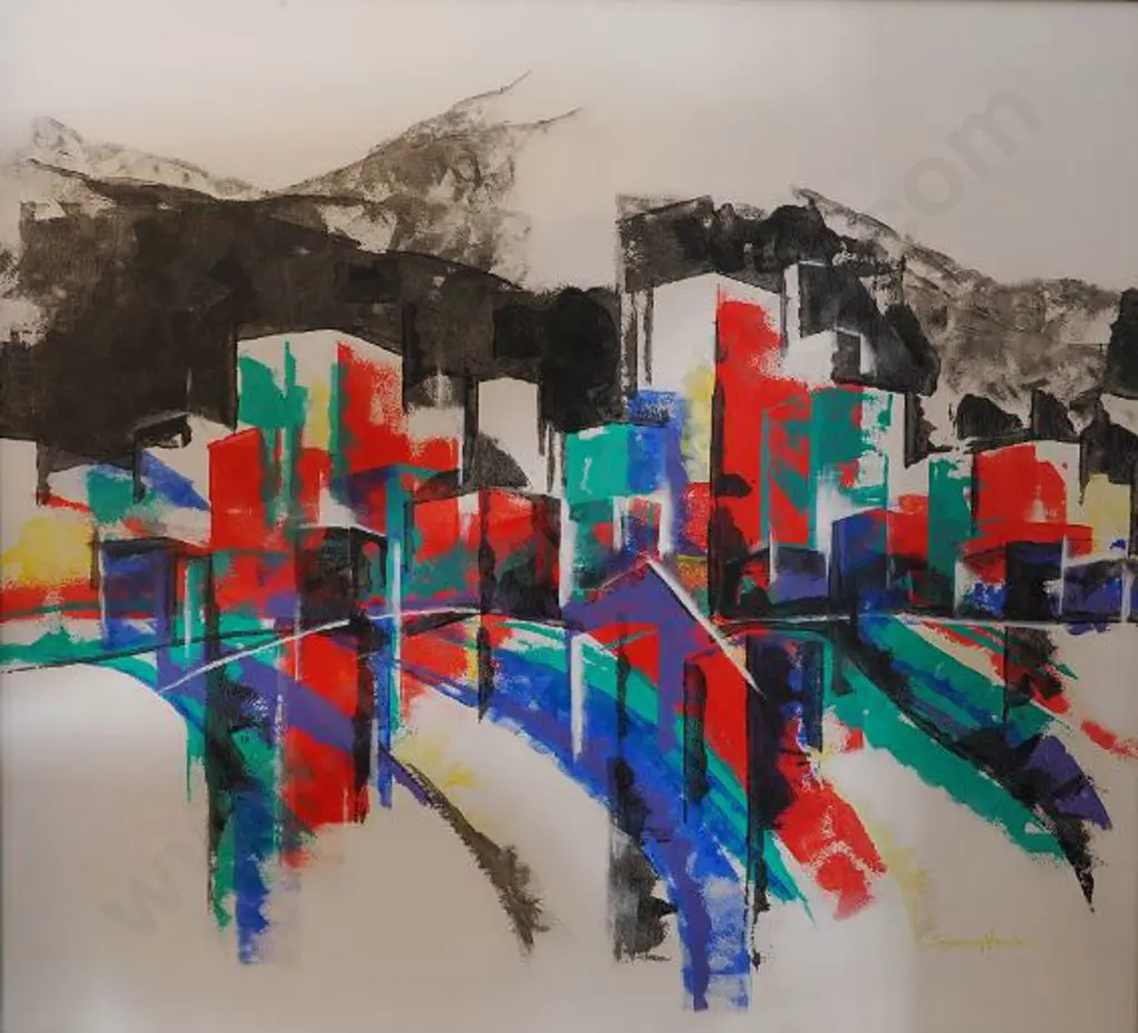 HERSCHELL, Suzanne (1970s-90s) - City Scape Image 1++