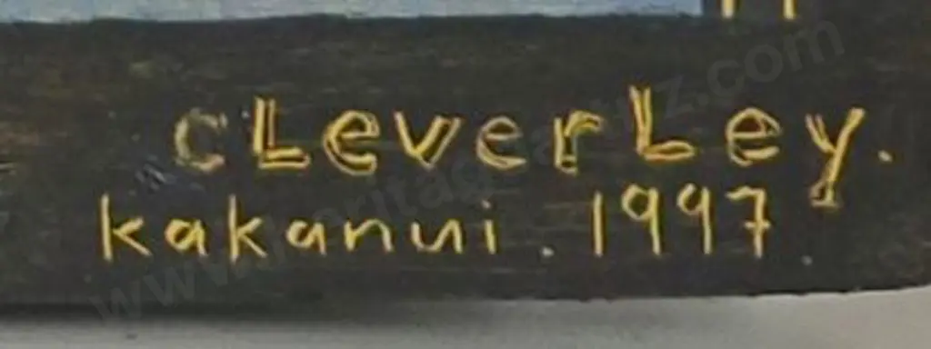 CLEVERLEY, Peter (1954-) - As Night Follows Day Image 1++