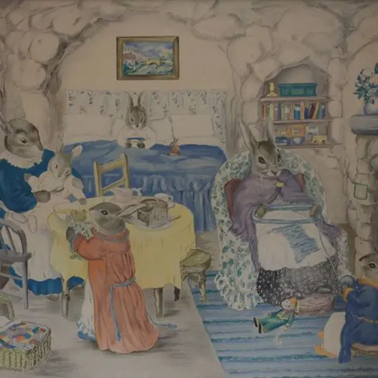 ROSS, Margaret (Active 1930s-40s) - Bunnykins Bedtime