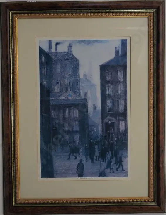 LOWRY, Laurence Stephen (1887-1976) - The Lodging House, 1921 Image 1++