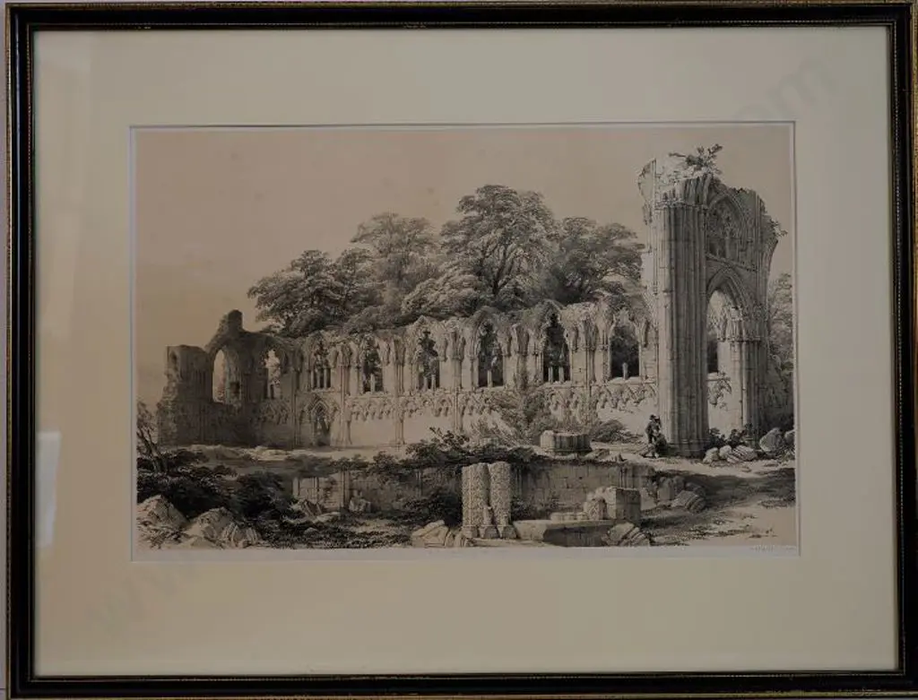 RICHARD - St Mary's Abbey, York, 1840 Image 1++