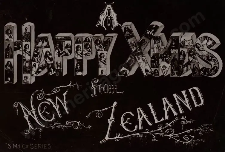 UNKNOWN Artist - Happy Christmas from New Zealand Image 1++