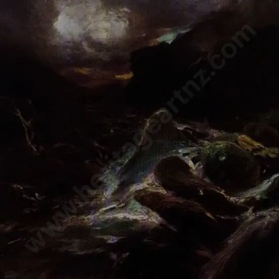 VAN der VELDEN, Petrus (1837-1913) - Otira Gorge