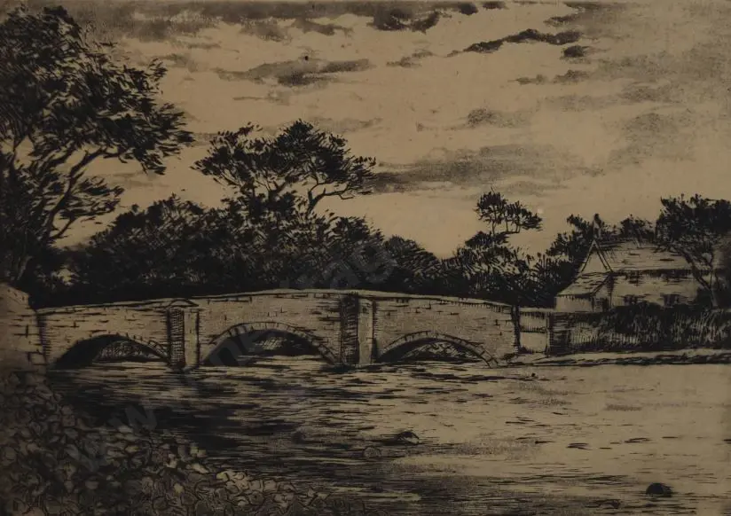 UNKNOWN - Bridge Over River Image 1++