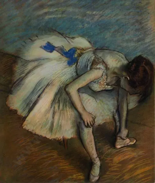 DEGAS, Edgar (1834-1917) - Ballerina Image 1++