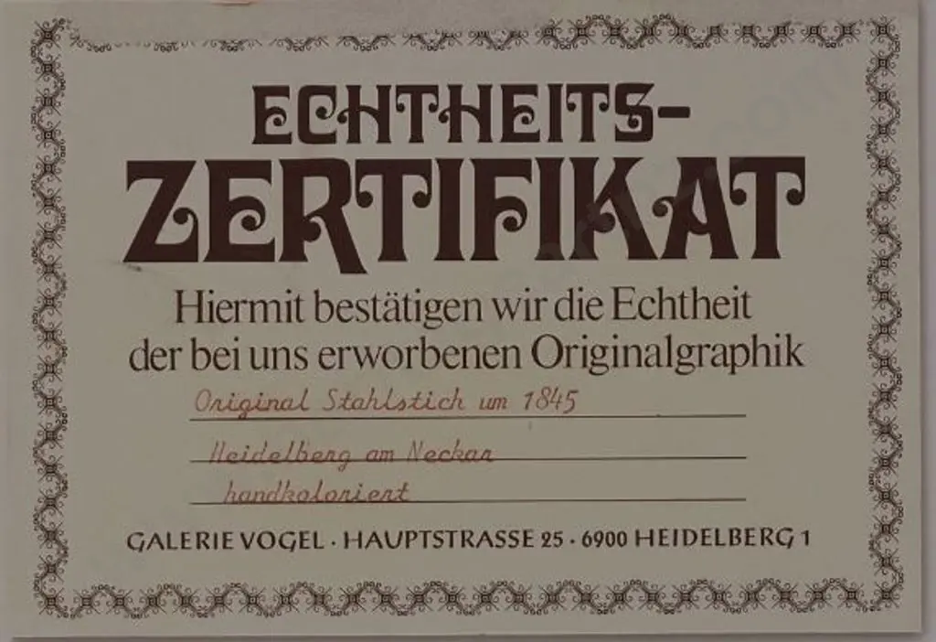 UNKNOWN artist - Couple on Steps by River Image 1++