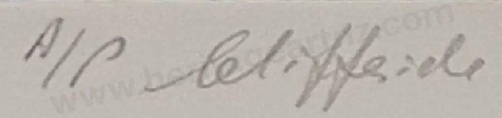 NEUTZE, Beverly (1934-2012)  - Stylised Landscape over Mediterranean (?) Bay Image 1++